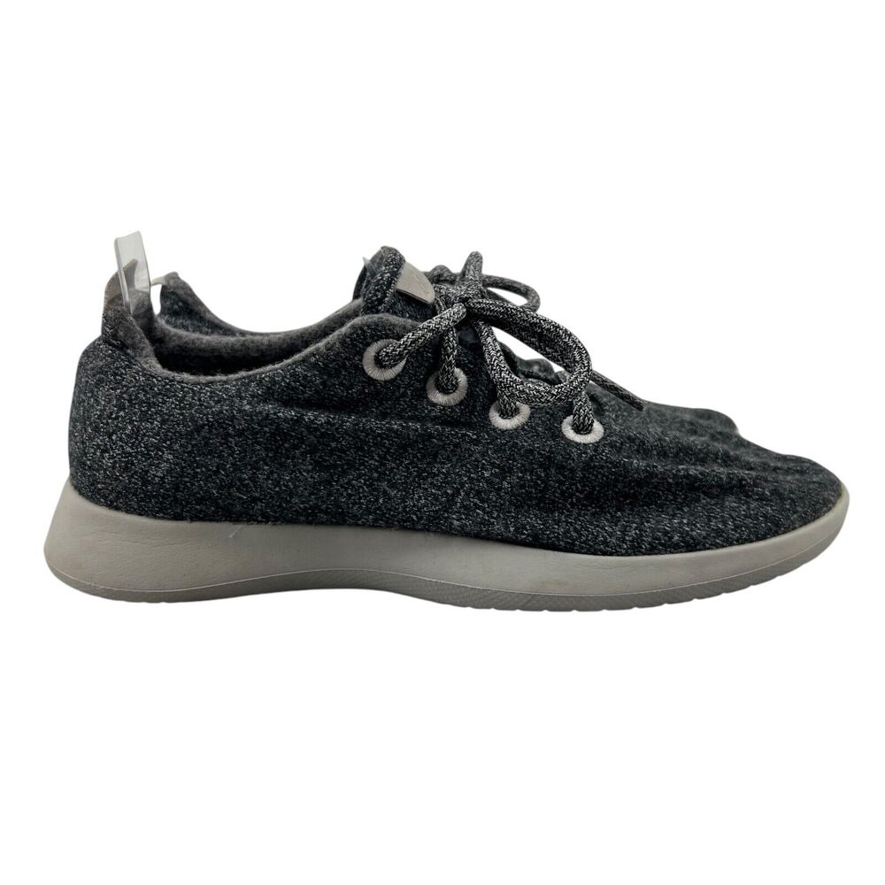 AllBirds Womens 9 Shoes Grey Merino Wool Runners Sneakers Lightweight Lace Up